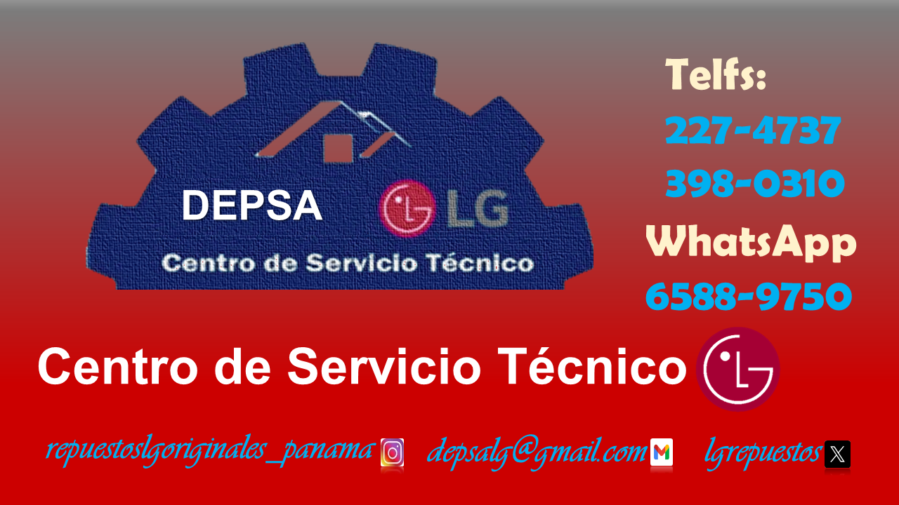 Repuestos originales LG